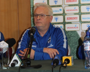 Украина может выиграть нашу группу в отборе на Кубок мира - наставник сборной Финляндии