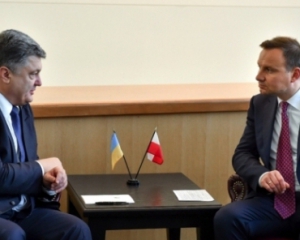 Порошенко проведет переговоры с президентом Польши