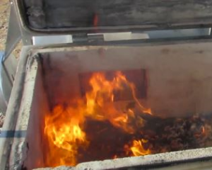 В окупованому Криму спалили 250 кг ковбаси українського виробництва