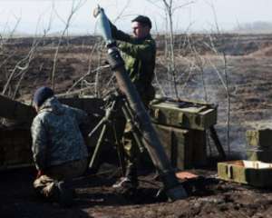 Боевики поливают из минометов позиции АТО под Авдеевкой и Широкино