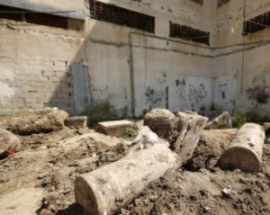 Палестинские рабочие обнаружили руины византийской церкви