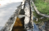 На Полтавщине обвалился железобетонный мост