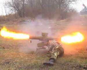 Боевики обстреляли бойцов АТО из противотанковых ракетных комплексов