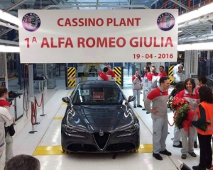 В Италии начали серийный выпуск седана Alfa Romeo Giulia