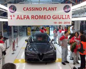 В Італії почали серійний випуск седана Alfa Romeo Giulia