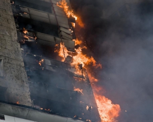 Пожар в Житомире - есть погибший
