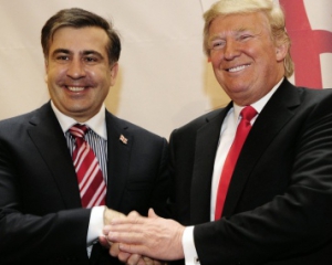Саакашвили вспомнил похвалу Трампа в свой адрес