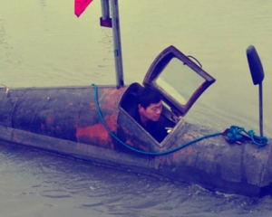 Китайский фермер сделал подводную лодку