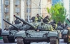 Оккупанты вывели в центр Донецка на парад 45 единиц тяжелой техники
