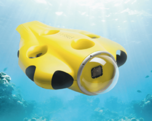 Дрон iBubble снимает под водой