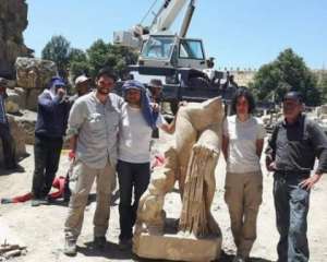 В Иордании найдена огромная статуя Афродиты