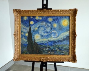 &quot;Звёздную ночь&quot; Ван Гога напечатали в 3D-формате