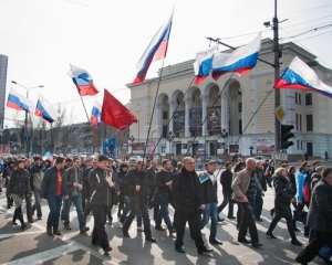 У Донецьку підприємці вийшли на мітинг проти ДНР