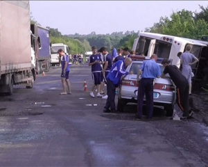 Футболисты &quot;Динамо&quot; попали в аварию на Полтавщине