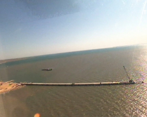 Росія зупинила будівництво Керченського мосту