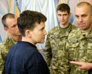 Савченко розповіла про свій статус учасника бойових дій