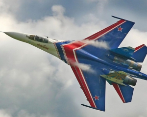 Під Москвою розбився винищувач Су-27 &quot;Російських витязів&quot;