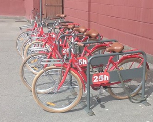 В столице предлагают велосипеды напрокат