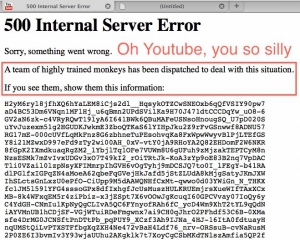 Сегодня YouTube перестал работать
