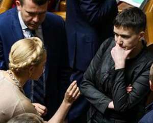 Тимошенко відреагувала на скандальну заяву Савченко