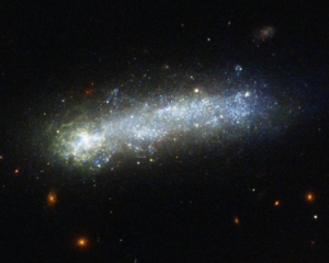 У NASA показали фото рідкісної галактики з &quot;дитячим обличчям&quot;