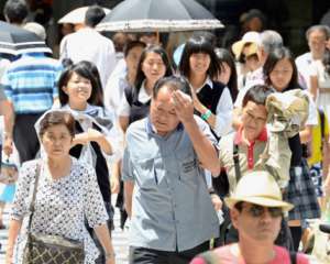 Тепловой удар поразил 420 человек в Японии