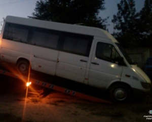 15 хвилин тікав від поліцейських п'яний водій маршрутки