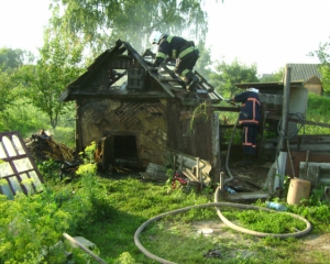 4-річний онук вщент спалив сарай діда