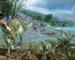 Учені виявили останки динозавра, який помер від пухлини