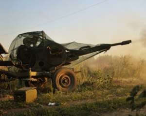 Боевики из тяжелой артиллерии обстреливают бойцов АТО