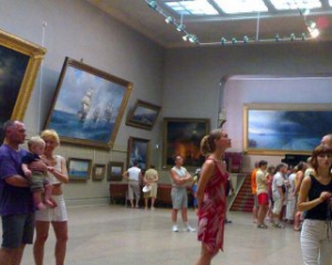 Из Крыма вывезли 58 картин Айвазовского