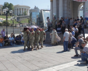 В Киеве попрощались с погибшим бойцом &quot;Айдара&quot;
