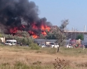 У Криму спалахнула пожежа в будівлі &quot;Казантипу&quot;