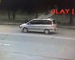 Камеры сняли авто, на котором похители работника &quot;Укрзализныци&quot;