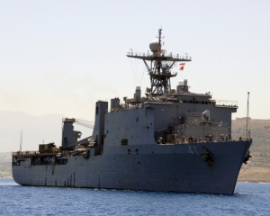 В Черном море появился десантный корабль ВМС США