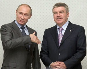 Путін не планує зустрічатися з президентом Міжнародного олімпійського комітету