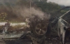 Из згоревшего автомобиля достали погибшую семью