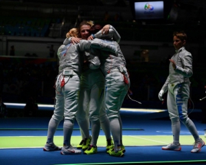 Шаблістки принесли Україні срібну медаль Олімпіади-2016