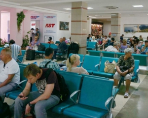 В аеропорту Сімферополя скасували 9 авіарейсів