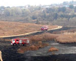 В нескольких областях Украины горят торфяники
