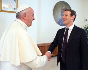 Папа Франциск встретился с основателем популярной соцсети