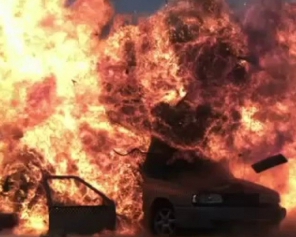 У Макіївці вибухнула машина з боєприпасами