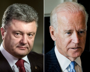 Порошенко та Байден домовилися продовжити санкції проти РФ
