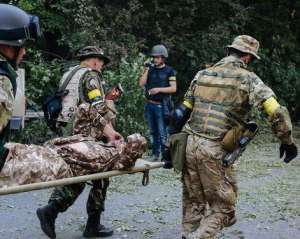 В зоне АТО пострадали 9 украинских военных