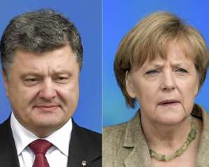 Порошенко домовився з Меркель про тристоронні перемовини