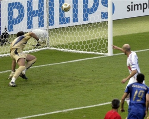 Зідан-молодший повторив удар батька в фіналі Кубка світу-2006