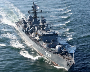 Сторожевой корабль России отрабатывал ракетную стрельбу в Черном море