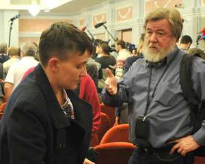 Савченко бросила вызов российскому журналисту
