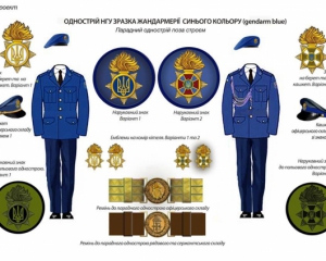 Нацгвардії розробили нову емблему та парадну форму