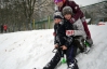 У Львові вже катаються на санках та ліплять сніговиків